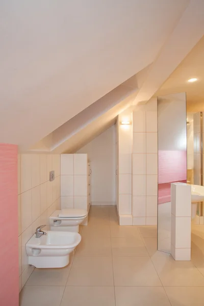 Amarant huis - badkamer — Stockfoto