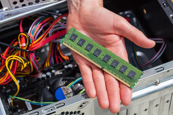 Computer RAM-geheugen gegevens — Stockfoto