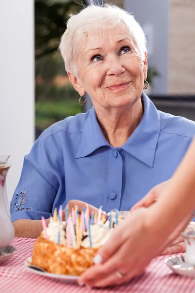 Geburtstagstorte — Stockfoto