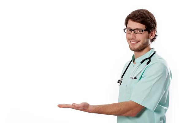 Glimlachende dokter — Stockfoto