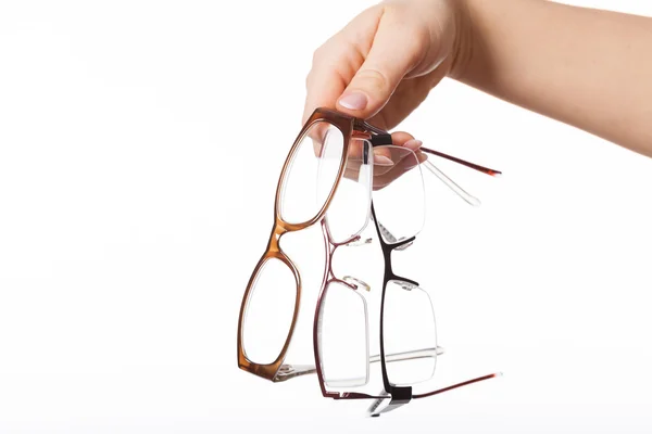 Gözlüklü gözlükçü — Stok fotoğraf