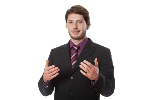 Young successful businessman — Stock Photo, Image