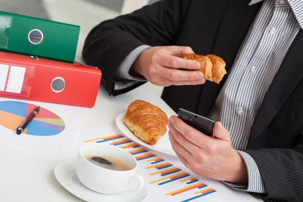 Coffe break in office — Stock Photo, Image