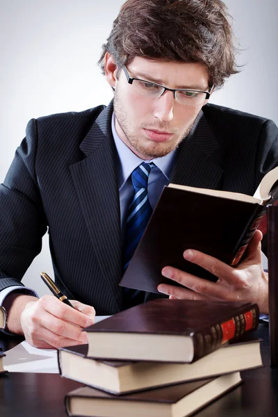 Lawyer at work — Stock Photo, Image