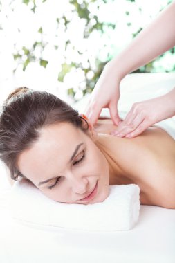 kadın alma spa teratment