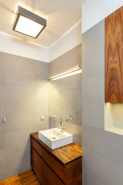 Bathroom with vessel sink — Stock Photo, Image