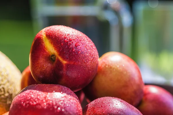 Pesche dolci — Foto Stock