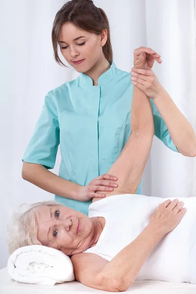 Physical therapy for arm — Stock Photo, Image