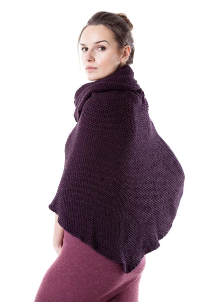 女性の身に着けている着物セーター — ストック写真