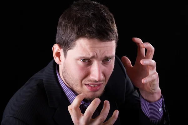 Frustrated elegant man — Stock Photo, Image