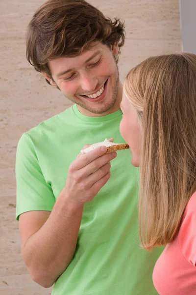 Romantic snack — Stock Photo, Image