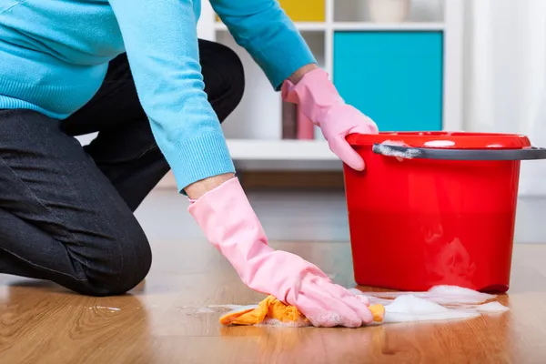 Floor cleaning — Stock Photo, Image