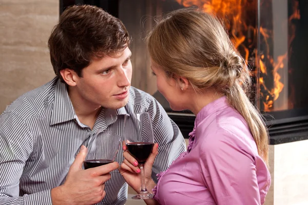 Schöner Abend zu Hause — Stockfoto