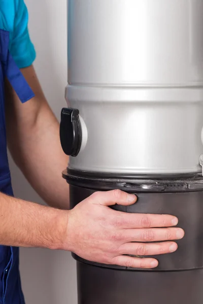 Central vacuum cleaner — Stock Photo, Image