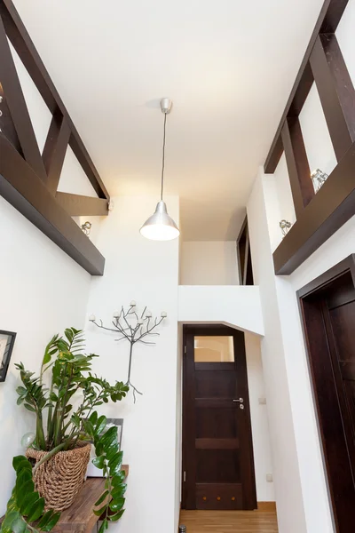 Vertical view of hall in house — Stock Photo, Image