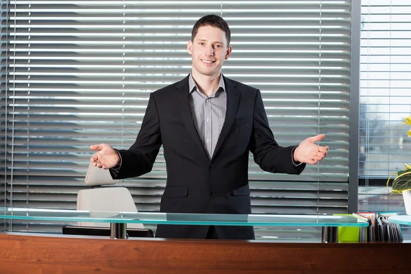 Businessman in office — Stock Photo, Image