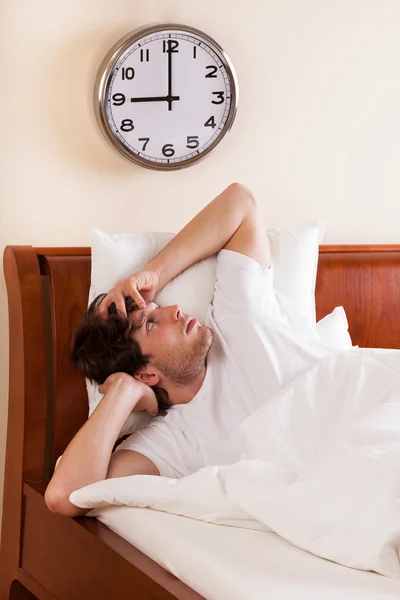 Man waking up — Stock Photo, Image