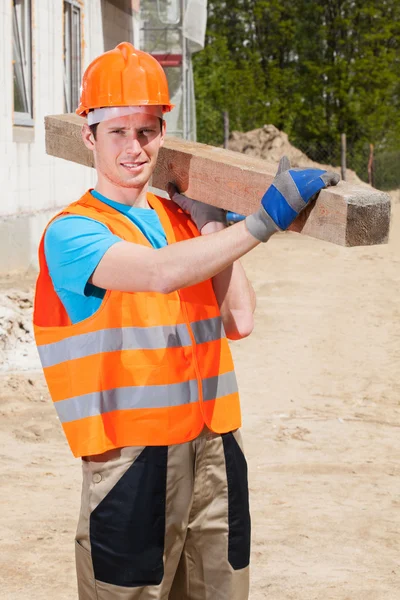 Constructor durante el trabajo —  Fotos de Stock