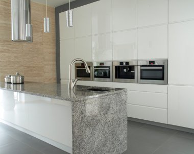 Modern mutfak granit tezgah
