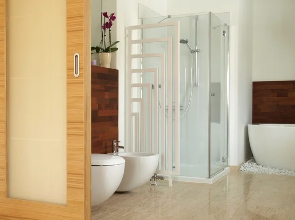 Luxourious en suite bathroom — Stock Photo, Image