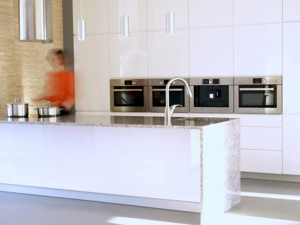 Modern kitchen interior — Stock Photo, Image