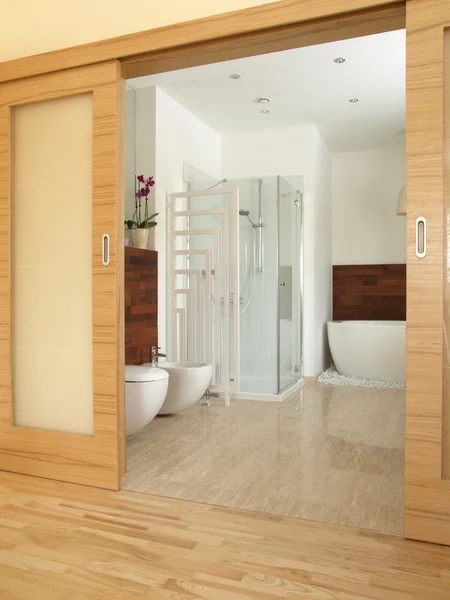 Entry of luxury bathroom — Stock Photo, Image