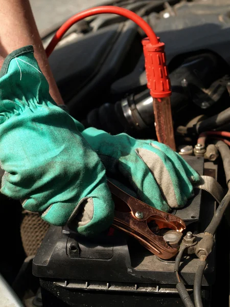 Autobatterie — Stockfoto