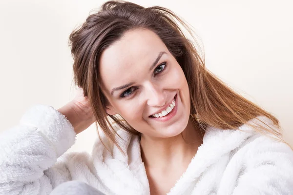 Mujer Por la mañana — Foto de Stock