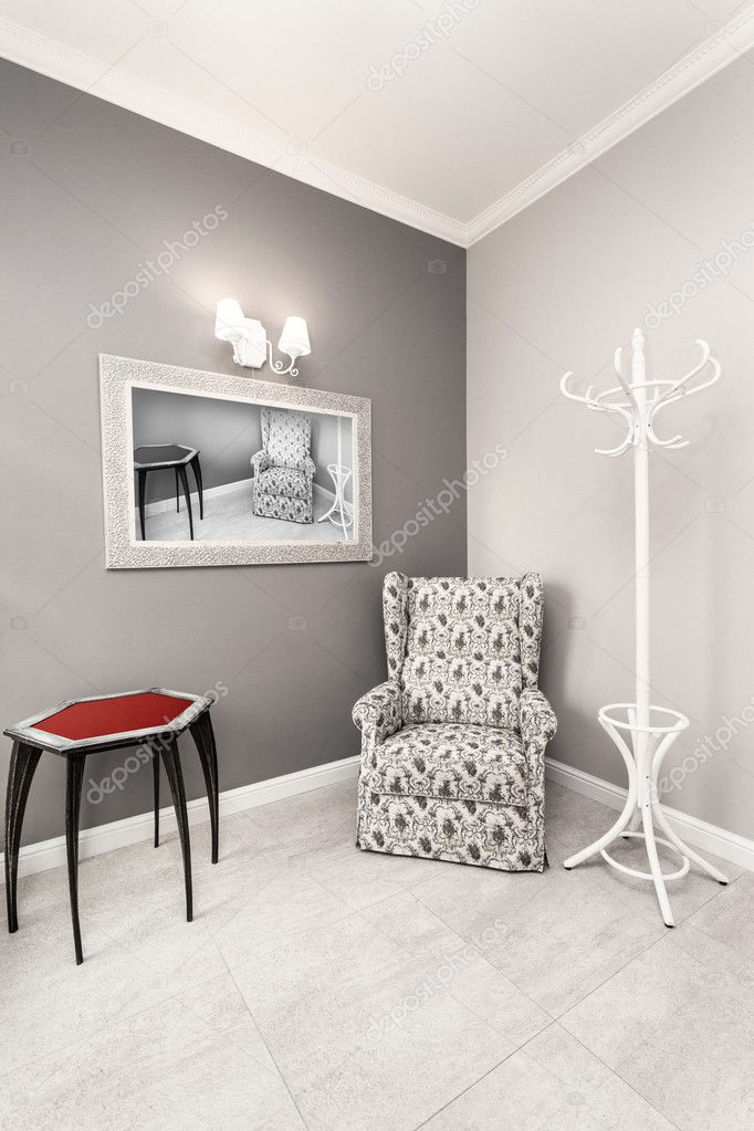 luxe grijs en wit interieur — Stockfoto © photographee.eu #49720625 luxe grijs en wit interieur — Stockfoto © photographee.eu #49720625