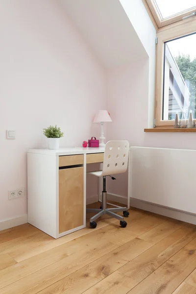 Desk with chair — Stock Photo, Image