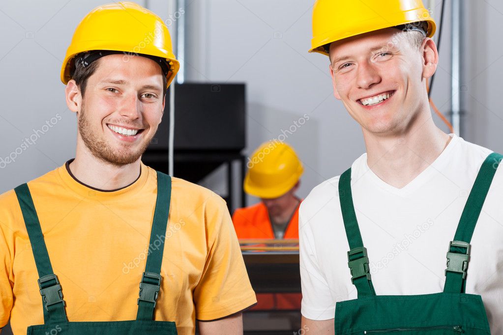 Employees during job