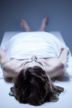 여자의 시체