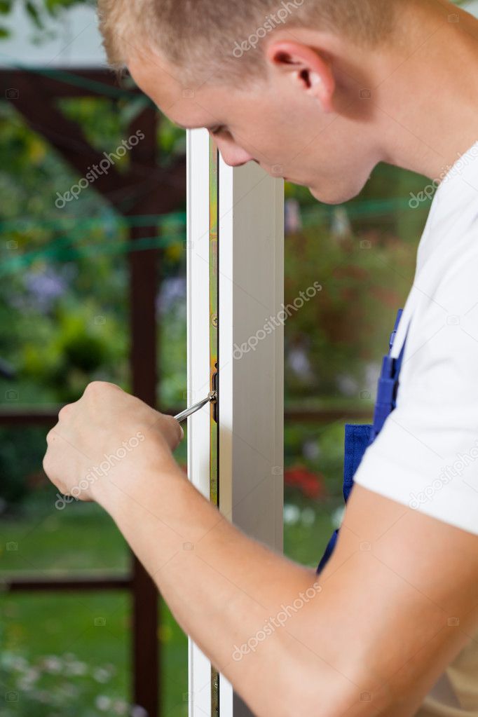 Fixing window frame