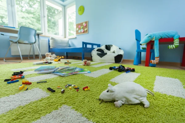 Mess in kid's room — Stock Photo, Image