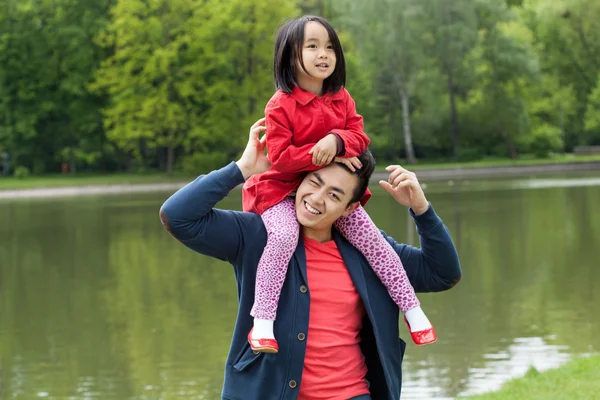 Dad and daughter — Stock Photo, Image