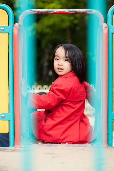 Girl having fun — Stock Photo, Image