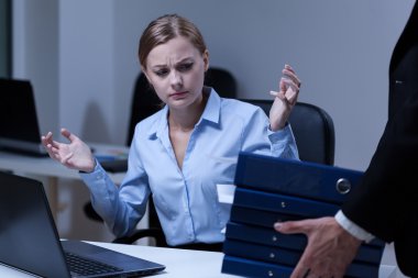 çok fazla evrak işi