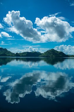 bulutlar yansıması