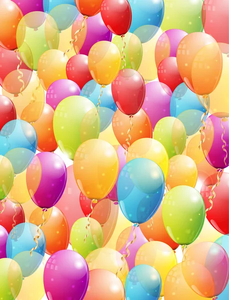 Διάνυσμα φόντο μπαλόνια — Διανυσματικό Αρχείο