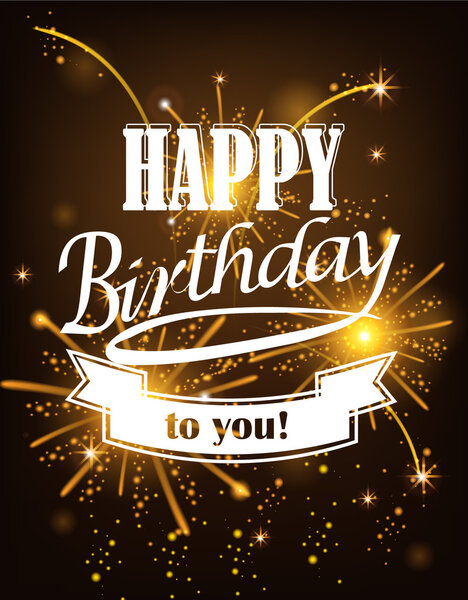 Открытка с винтажной надписью
