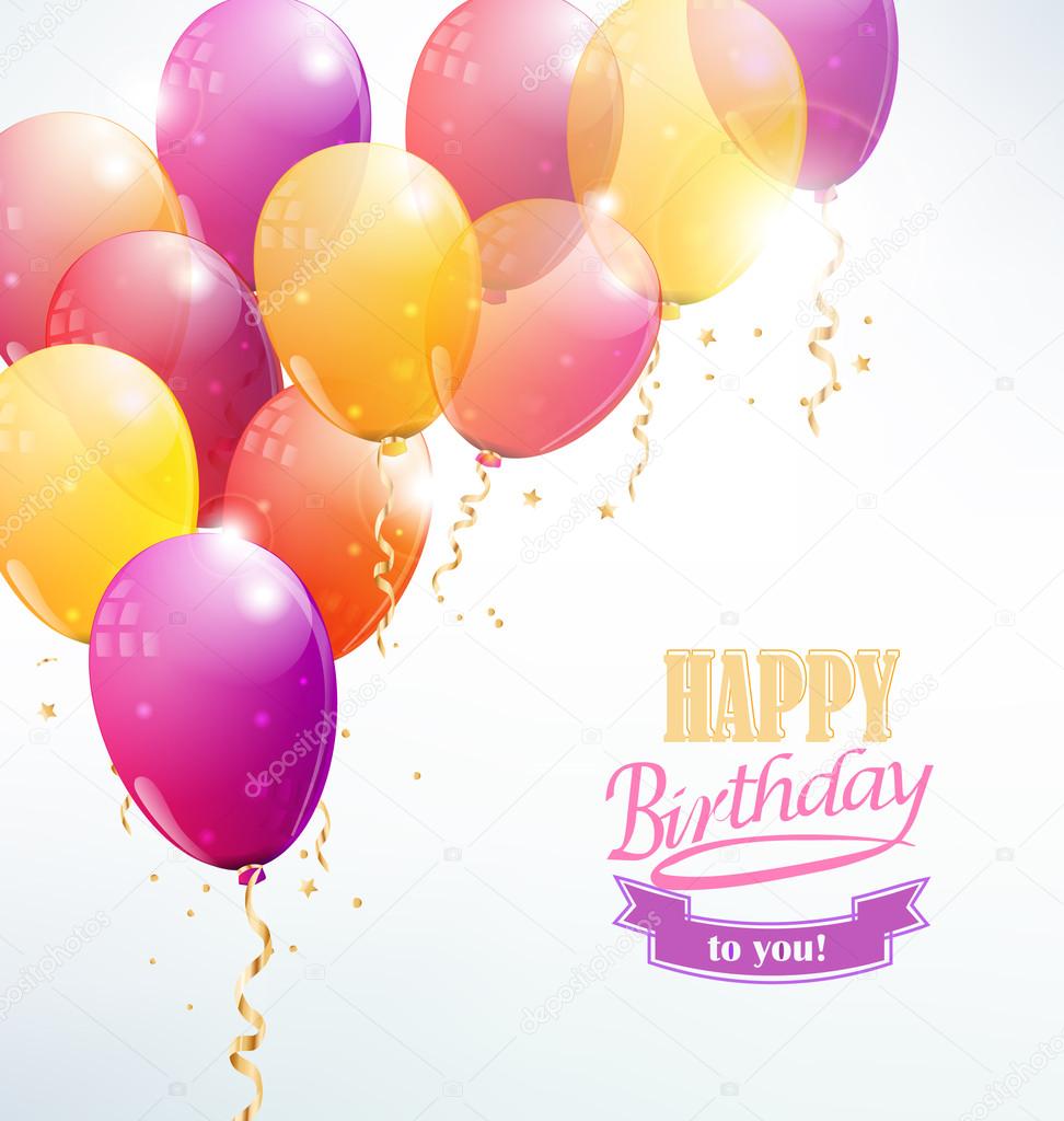 Happy birthday to you — Stock Vector © tandaV #40521765