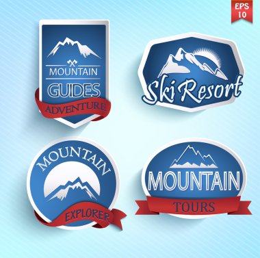 dağ Icons set.