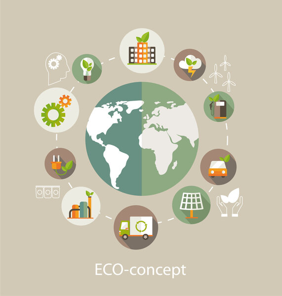Eco concept.