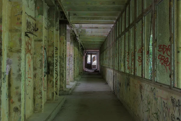 Hospital abandonado — Fotografia de Stock
