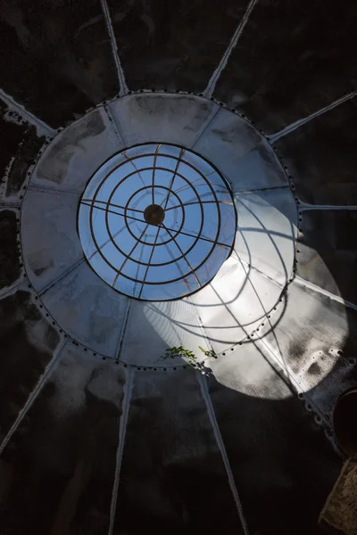 Inside an abandonned incinerator — Stock Photo, Image