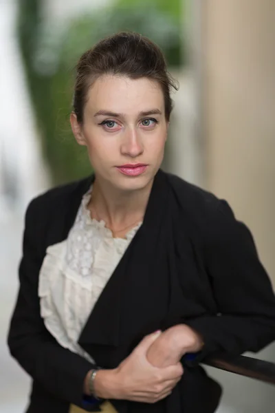 Parisian girl, Paris, France — Stock Photo, Image