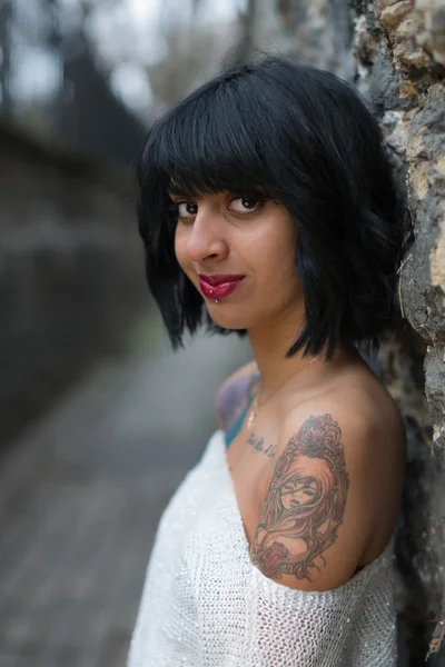 Parisian girl — Stock Photo, Image