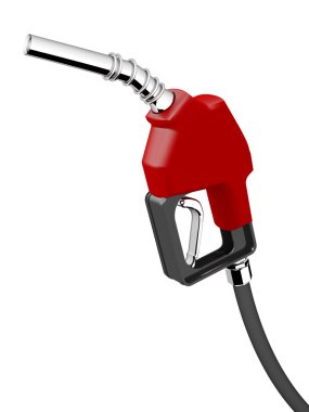 Kırmızı benzin pompa kesici bașlık