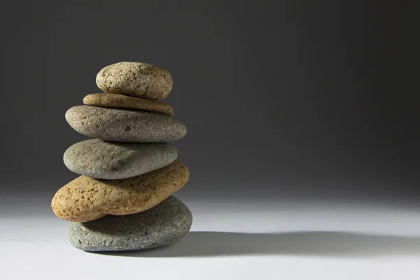 Zen stack of rocks — Stock Photo, Image