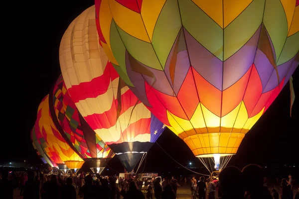 Palloncini colorati ad aria calda — Foto Stock